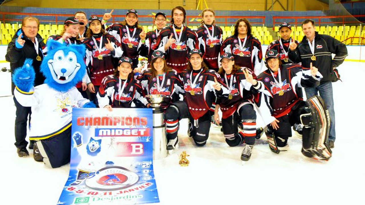 Le Garaga Midget B1 grands champions du tournoi Provincial de Rivière du ... - EnBeauce.com