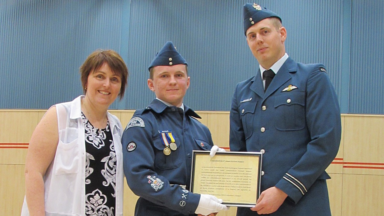 L'Escadron 881 de Saint-Joseph-de-Beauce récompense ses cadets - EnBeauce.com