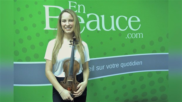 La violoniste beauceronne Marjorie Bourque partage son parcours musical