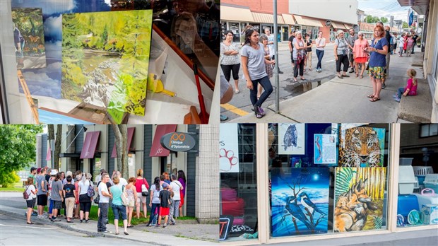 Une trentaine d'artistes prennent possession du centre-ville de Saint-Georges