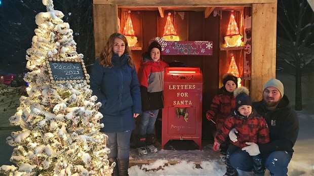 La boîte aux lettres du Père Noël est de retour à Saint-Côme-Linière 