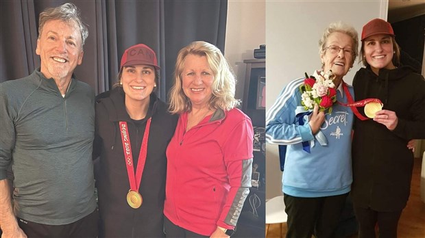 Une famille toujours bien fière de sa multiple médaillée olympique