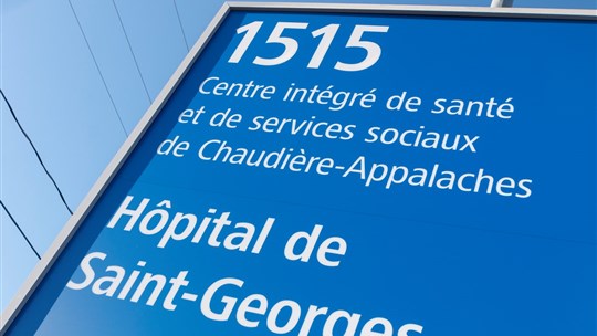Urgence de l'hôpital de Saint-Georges: taux d'occupation à 143%