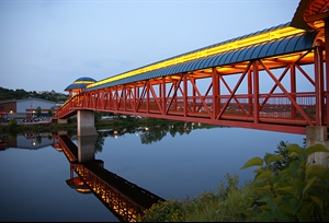 Passerelle de l'île Pozer