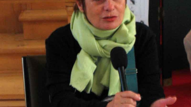 Louise Latraverse, charmée par le Festival du film de Saint-Séverin