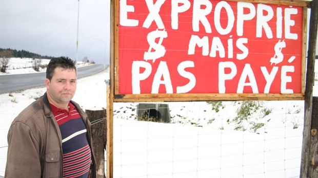 Il a été exproprié, mais toujours pas payé