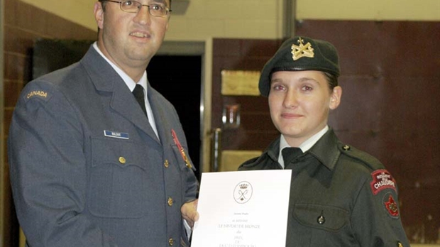 Les cadets récompensés à Beauceville