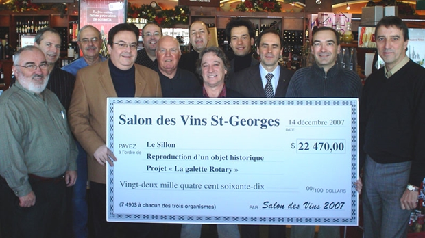 Le Salon des Vins de Saint-Georges distribue 22 470 $ aux organismes locaux