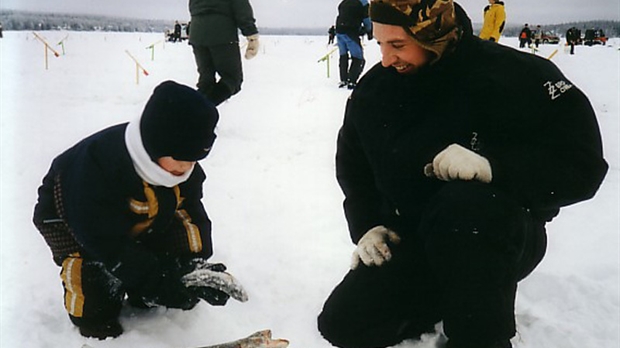 Un premier festival de pêche blanche à Sainte-Aurélie