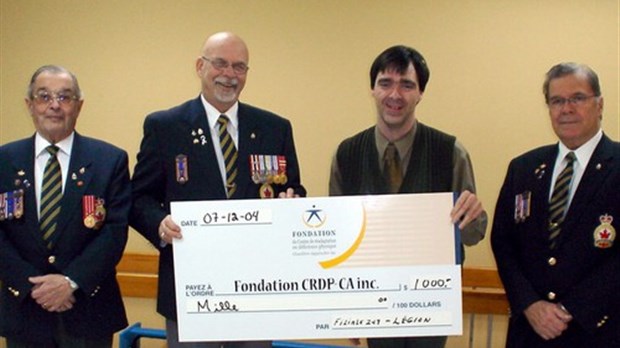 La Fondation du CRDP a investi 100 000 $ en cinq ans