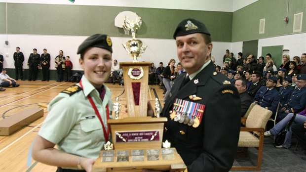 Le corps de cadet de Sainte-Marie emporte les Jeux