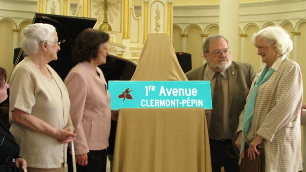 La 1re Avenue Ouest porte désormais le nom de Clermont Pépin