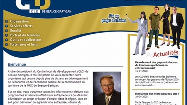 Le CLD de Beauce-Sartigan dévoile son premier site Internet