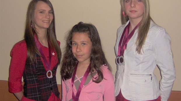 Des patineuses de Saint-Georges primées au gala régional