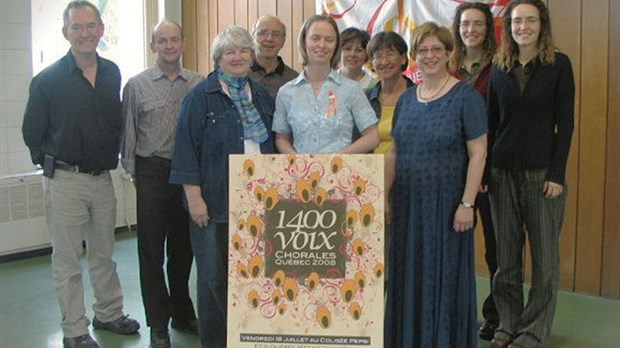 L’Écho Beauceron et 1400 choristes chanteront Québec