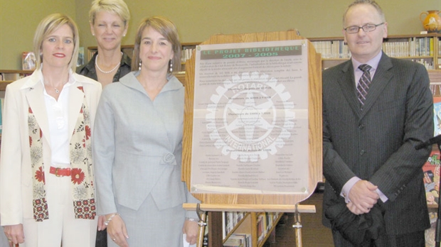 La bibliothèque de l’École Jésus-Marie reprend du service