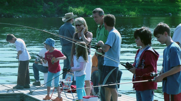 Ça pêche en famille à Saint-Georges et Courcelles!