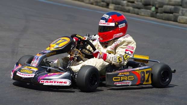 Un autre podium en karting pour Labonté