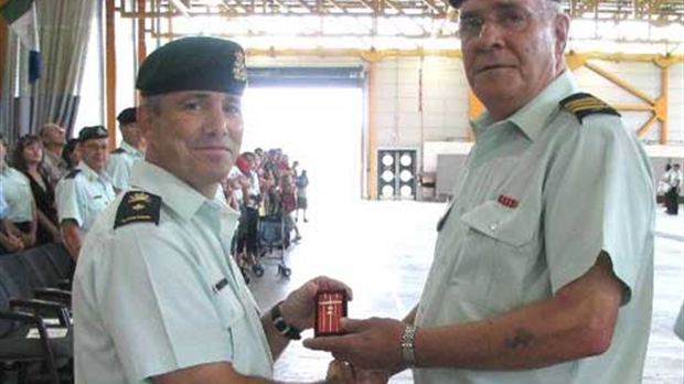 Déjà 22 années de services pour le lieutenant-colonel Nolin Paquet