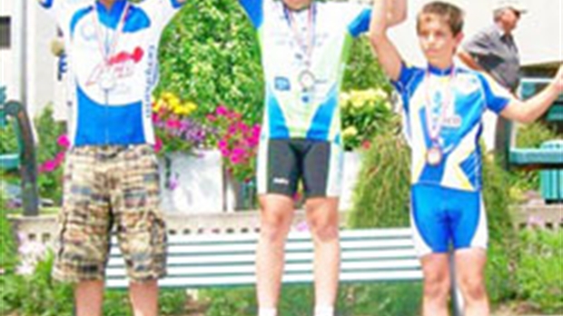Une première médaille d’or pour le Club cycliste de Beauce