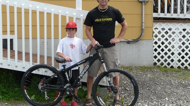 Alex Goulet a gagné le vélo Norco