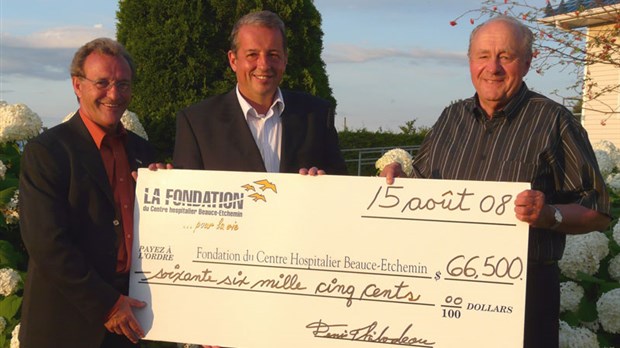 Le tournoi de la Fondation du CHBE rapporte 66 500 $