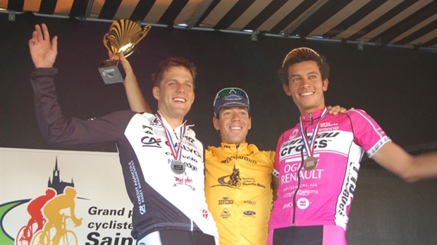 François Parisien, grand champion du Grand Prix Cycliste de Sainte-Marie 2008