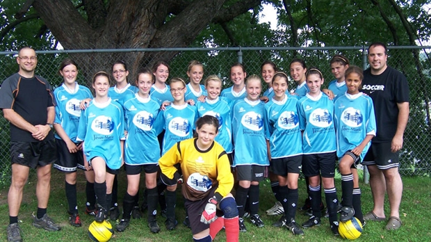 L’équipe de soccer de l’École Jésus-Marie de Beauceville seule en tête