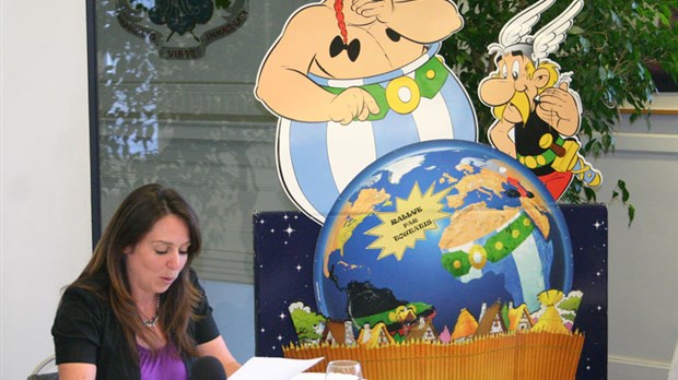 Des personnages bien connus à la bibliothèque de Saint-Georges