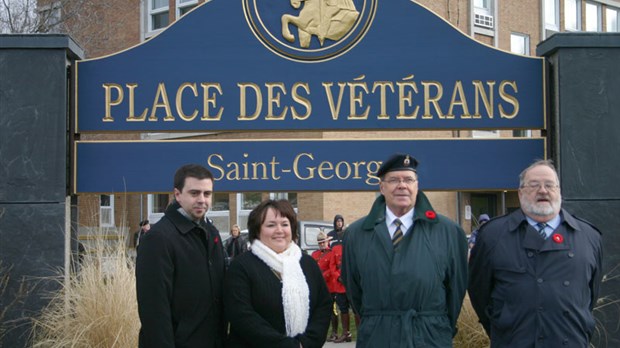 Saint-Georges inaugure sa Place des Vétérans