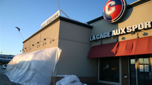 Un temps d’arrêt pour la Cage aux Sports pour créer un nouveau décor