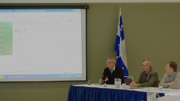 Un premier site Web : Le CSSS des Etchemins a l’ère des communications