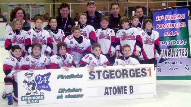 L’équipe atome B1 de Saint-Georges finaliste à Saint-Isidore