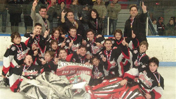 Le Garaga bantam B1 sacré champion