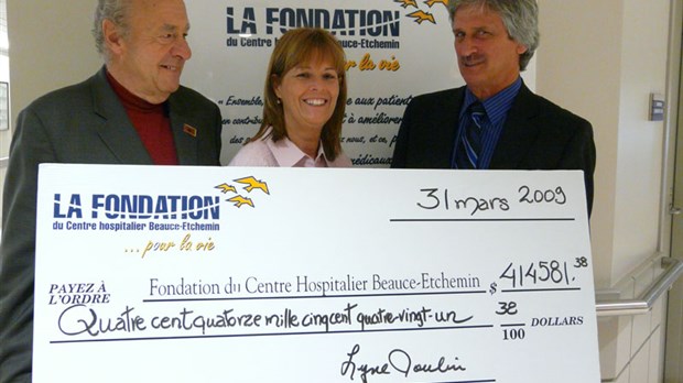 La population donne généreusement à la Fondation du CHBE