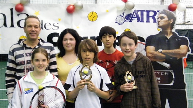 Le Gala junior de l’ATRM récompense les jeunes joueurs de tennis