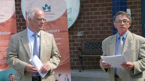 Robert Dutil annonce des investissements de 3,7 M$ à la CSBE