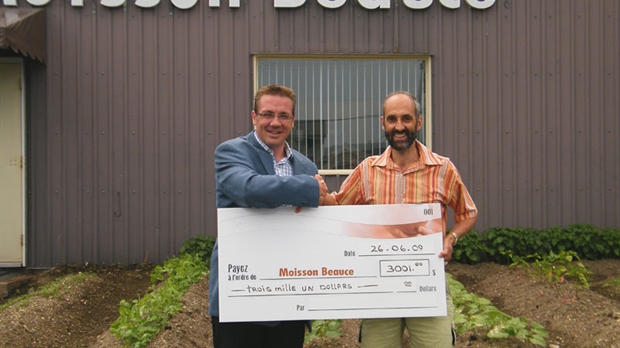 3000 $ pour Moisson Beauce