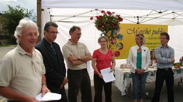 Sainte-Marie aura son marché public dès cet été