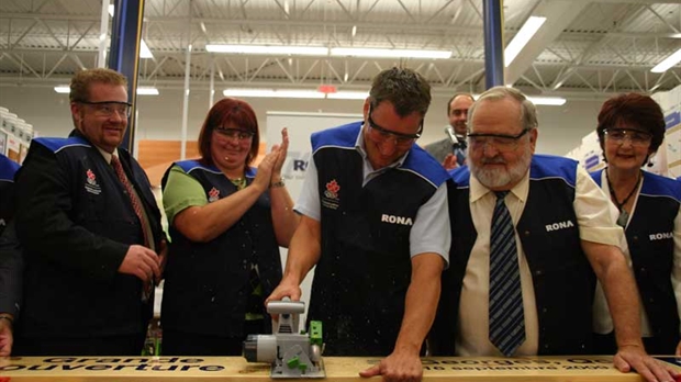 Rona ouvre son nouveau magasin à Saint-Georges