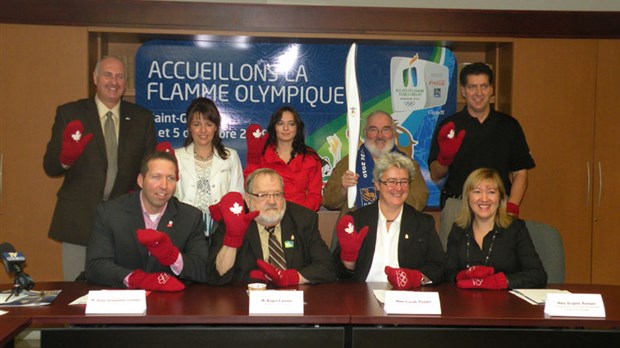 Accueillons la flamme olympique
