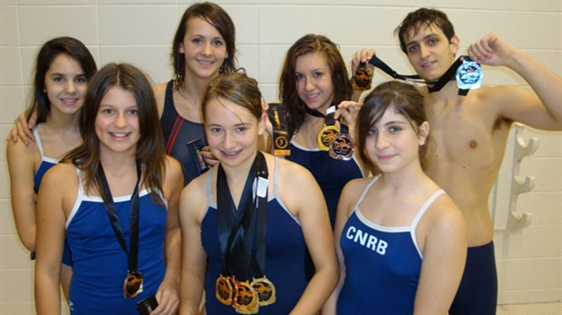 De belles performances pour le Club de natation régional de Beauce