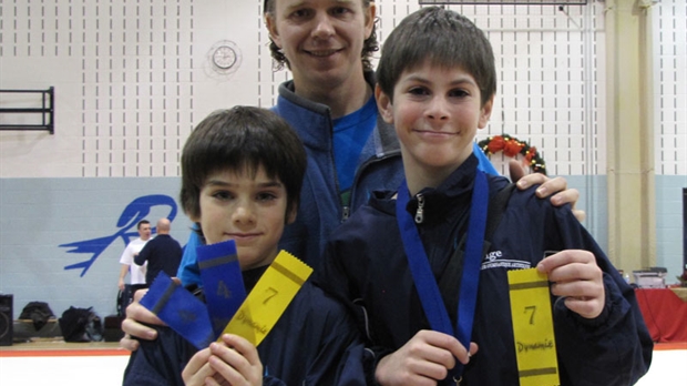 Les gymnastes masculins du Club Voltige se démarquent à Sainte-Julie