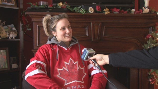 Marie-Philip Poulin réalise son rêve et se prépare pour les Jeux olympiques de Vancouver