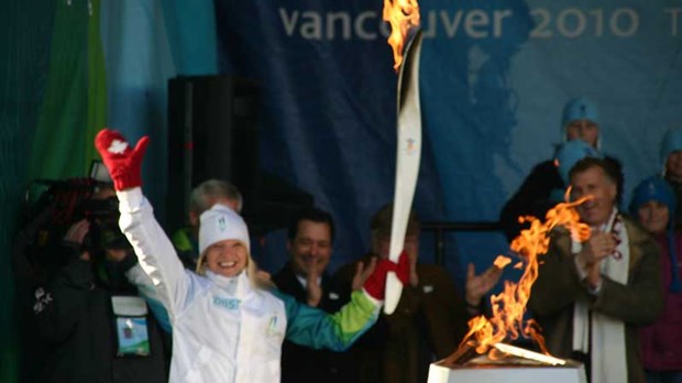 Les Beaucerons ont porté la flamme olympique en 2009