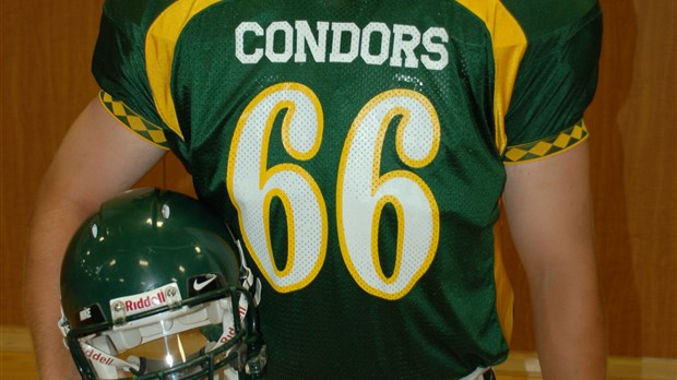 Des joueurs des Condors honorés par la Ligue de football collégial AA