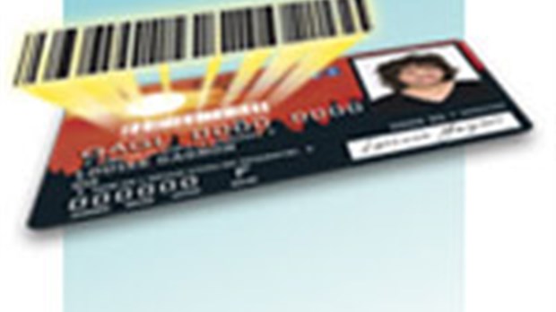 Une carte soleil avec des codes à barres