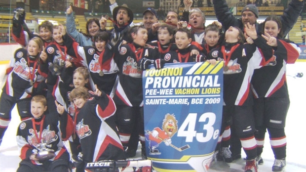 Le tournoi provincial Pee-Wee Vachon-Lions de Sainte-Marie débutera le 17 janvier