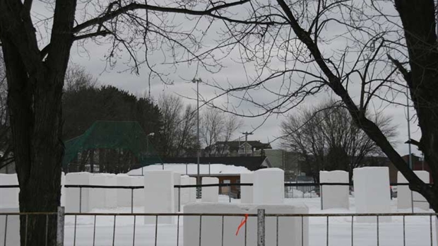 Faites place aux artistes de la neige