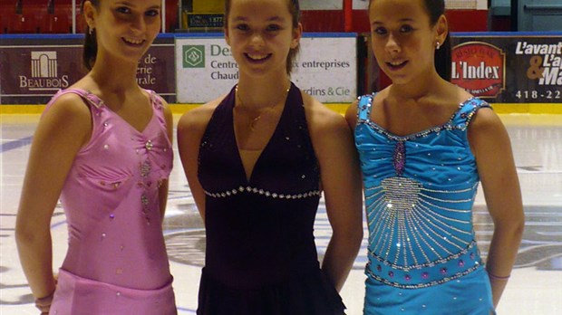 Des médailles pour le club de patinage de Saint-Georges